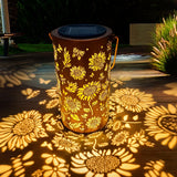 Birthday Gifts for Women Mom Grandma, Sunflower Solar Lanterns Outdoor Waterp... Sunflower
