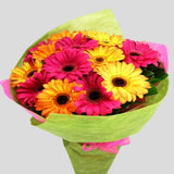 Lot 10 Gerbera Artificial Paper Flower Bouquet Wedding Party Home Decor 8cm Gift Bouquet
