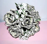 Origami money rose bouquet US dollar flowers graduation valentine wedding gift Bouquet