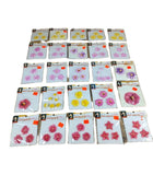 MRS LEE HAND MADE PAPER FLOWERS 25 PACK LOT SEALED WILD ROSES CARNATIONS DAISIES Carnation