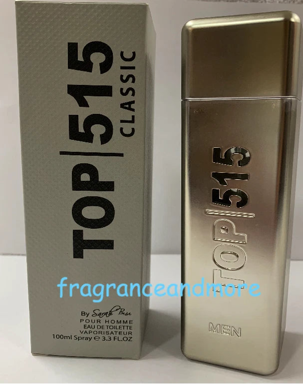 SARAH BABA TOP 515 CLASSIC FOR MEN 3.4 OZ / 100 ML EAU DE TOILETTE SPRAY NIB EDT