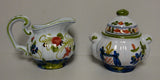Sigma Italy CARNATION Creamer & Open Sugar Bowl Set BEST Carnation