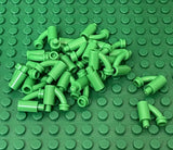 Lego 24 Bright Green City Plants Stem / Stalk / Vine w/ Stud and Bar Attachments Green Plant