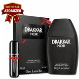 DRAKKAR NOIR by Guy Laroche cologne for men EDT 6.7 oz New in Box With Atomizer EDT