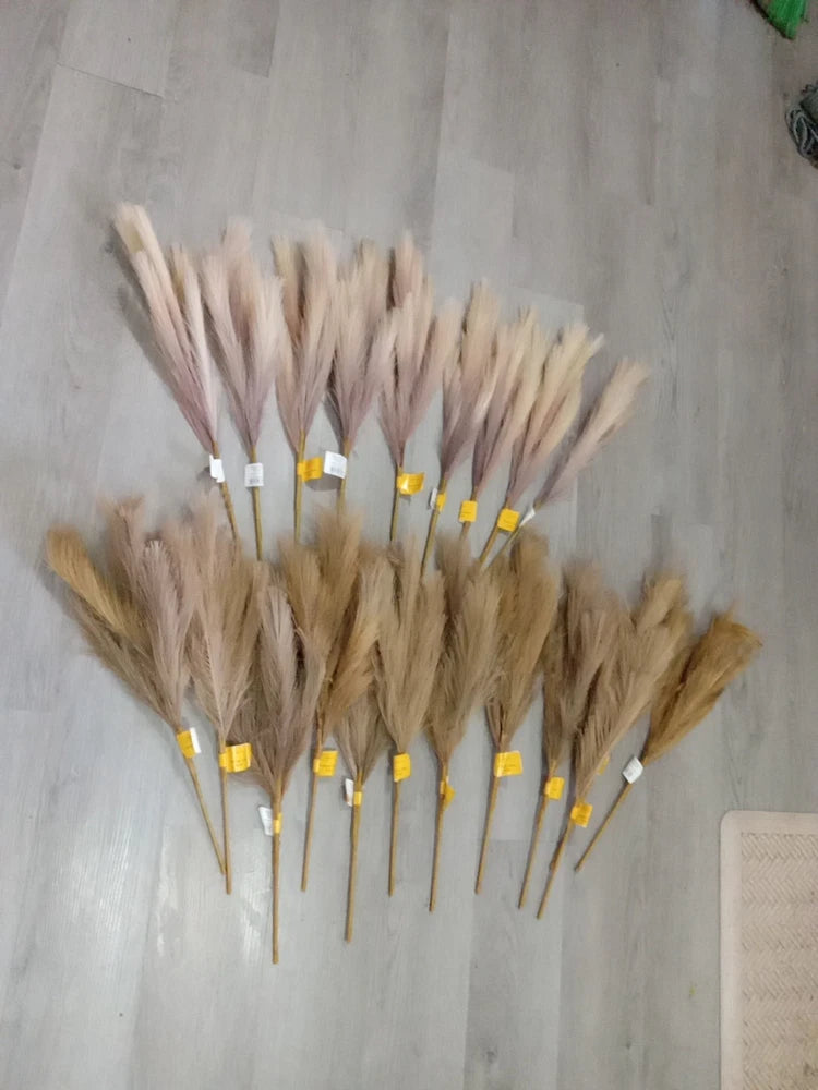20 New 22in Faux Pampas Grass Pampas Grass