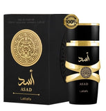 Lattafa Asad Eau de Parfum Spray 3.4 fl oz Men's Fragrance Regular Size EDP