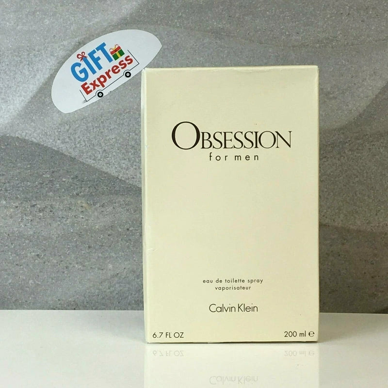Obsession by Calvin Klein 6.7 / 6.8 oz EDT Cologne for Men New In Box EDT