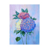 Original oil Painting Hydrangea Artwork  Floral Hydrangea Painting Flowers Art Hydrangea