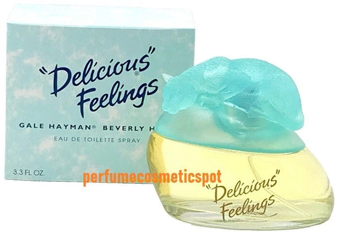 NIB DELICIOUS FEELINGS by GALE HAYMAN WOMEN 3.3 OZ 100 ML EAU DE TOILETTE SPRAY EDT