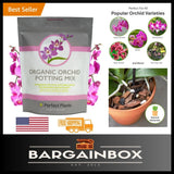 4 Qt All Natural Orchid Mix - Supports Climbing Roots & Prevents Overwatering Orchids