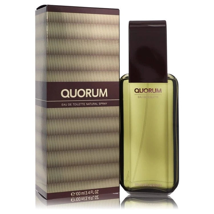 Quorum by Antonio Puig Eau De Toilette Spray 3.4 oz For Men Brand New In Box EDT