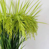 Fake Grain Paddy Ear of Rice Plant Green Plants Artificial for Home Decoratio... Green Plant