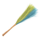 20Pcs Faux Pampas Grass,21"/55cm Fake Pampas Grass Decor,Grass Green/Light Blue Green Plant