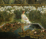 Childe Hassam Lilies 1910 17"x 22" Archival Art Print Lily