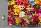 3D Color Lily Flower ZHUA12476 Wallpaper Wall Murals Removable Self-adhesive Amy Lily