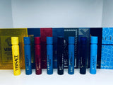 Versace Cologne Collection For Men Sample Spray Vials 8Pc Set EDP