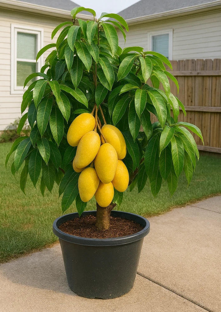 Grafted Valencia Pride Mango Tree Ð Live Tropical Fruit Tree Ð NO CA Green Plant