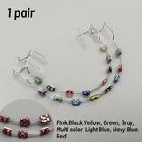 Temporary Tooth Decoration Fake Braces Decorations Brackets Ortho Ligature Ties Roses