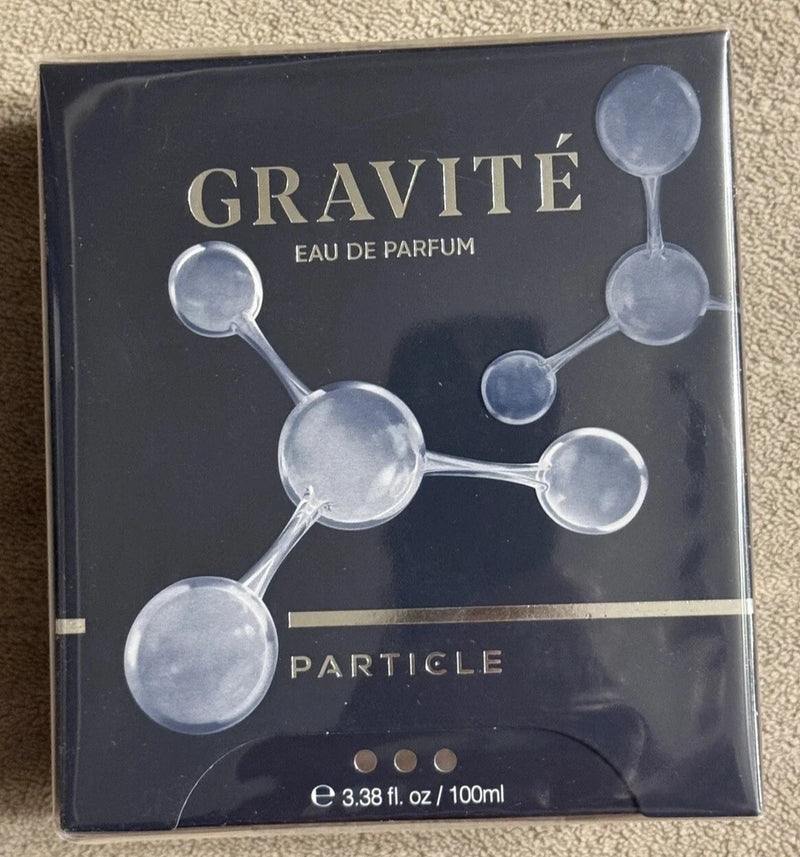 GRAVITƒ Particle Eau de Parfum 3.38oz (100ml) Men's Fragrance Sealed #C3-3 EDP