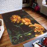 3D Carnation Flower NBC1041 Game Rug Mat Elegant Photo Carpet Mat Fay 2023 Carnation