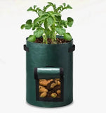 10 Gallon Non Woven PE Fabric Garden Vegetable Potato Planting Grow Bag 1 Pc Garden Plants