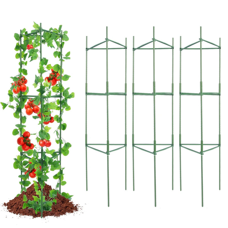 6 Packs Tomato Cages for Garden 48" Tomato Plant Stakes Support Cage Garden Plants