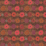 1/2 Yard - Kaffe: From the Archives | Samarkand - Charcoal by Kaffe Fassett Flowering Plants