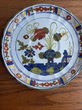 Faenza Garofano Carnation ~6.25Ó Saucer Plate Majolica AMM 23035 Italy Faience Carnation