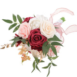 Wedding Decorations for Ceremony Bouquet Artificial Flower Bride Bouquet