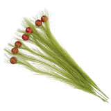 16 Pcs Small Pampas Grass Decor Fake Plant for Decoration Flowers Green Plant