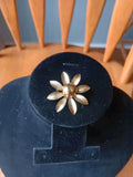 Goldtone Sunflower Brooch Not Signed Pretty Sunflower