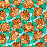 Florescence - Hydrangea Hedgerow Marigold by Sam Wilde for Free Spirit - 1/2 yd Hydrangea