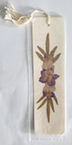 Mauritius Tropical Real Dried Pressed Flowers Bookmark Souvenir Gift UNUSED Dried Flower