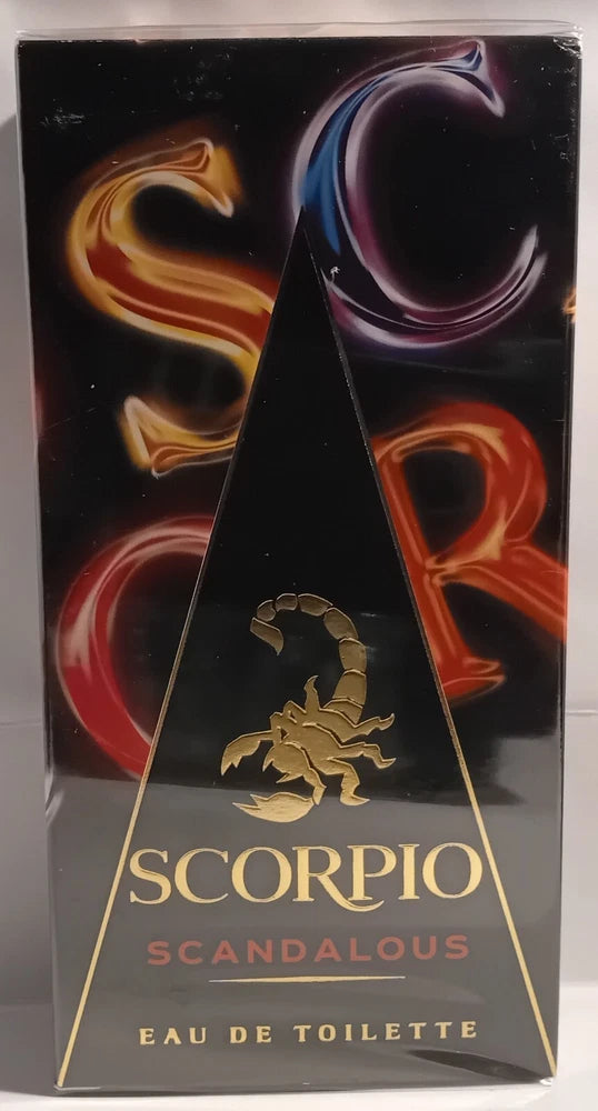 SCORPIO EDT  SCANDALOUS Men's Eau de Toilette  spray - 75ML/2.5 oz (SEALED BOX) EDT
