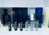 Hugo Boss Men Parfume Collection Sample Spray Vials 6pcSet EDP