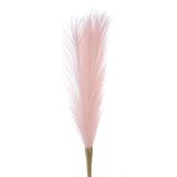 12Pcs Faux Pampas Grass,21" Fake Pampas for Wedding Decoration,Pink Pampas Grass