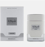 KHADLAJ SHIYAAKA SNOW EAU DE PARFUM FOR MEN 3.4 oz 100 ml -Free Ship EDP