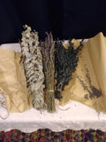 NIB Dried Flowers And Leaves-What You See In Pictures- Is Whats In The Box 16"L Dried Flower