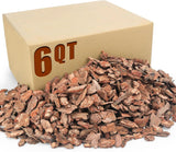 6 Quart Organic Orchid Bark for Potting-Natural Orchid Mulch for Potted Plants, Orchids