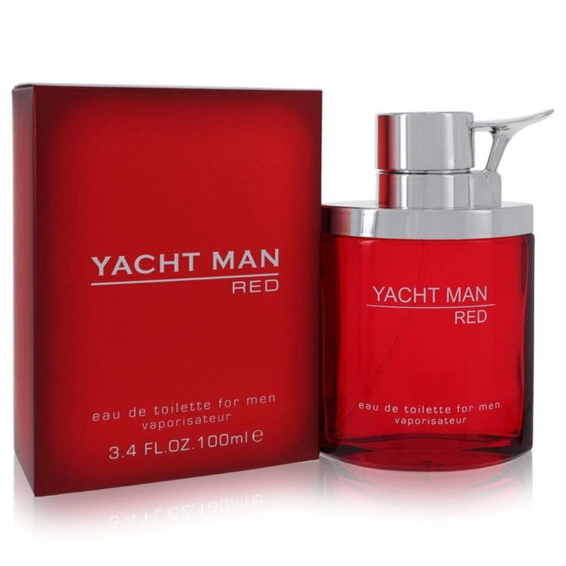 Yacht Man Red by Myrurgia Eau De Toilette Spray 3.4 oz (Men) EDT