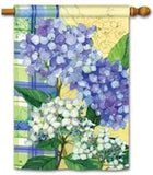 Breeze Art Premium Standard Flag, Hydrangea Dance, 28x40, New in Package Hydrangea