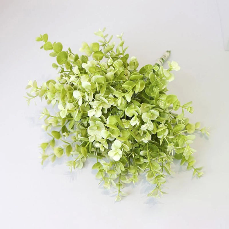 Artificial Plant Floral D??cor Plastic Decoration Flower Plant Green Grass Green Plant