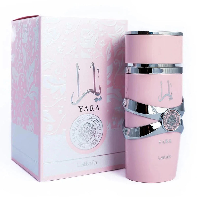Yara Pink EDP 100 ml By Lattafa Refreshing Musk and Vanilla Fragrance for Women EDP