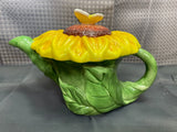 FIB "SUNFLOWER"  Flowers, Inc Balloons ~ 2 Cup Teapot w/Lid Sunflower