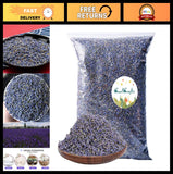 Dried Lavender Flowers - Bulk Lavender Buds for Wedding Toss, Crafts, Sachets - Dried Flower