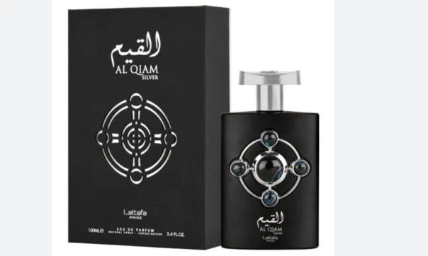 Lattafa Unisex Pride Al Qiam Silver EDP Spray 3.4 oz Fragrances EDP