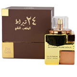 24 Carat Pure Gold by Lattafa Perfume for Unisex EDP 3.3 / 3.4 oz. New In Box EDP
