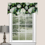 Hydrangea Scalloped Filler Valance Hydrangea