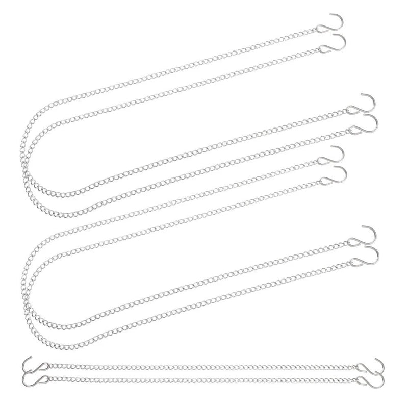 6 Pcs Plant Hanging Chain Picture for Plants Garden Flower Basket Garden Plants