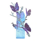 BATH & BODY WORKS PURPLE BUTTERFLIES BRANCH WALLFLOWER FRAGRANCE PLUG HOLDER NEW Bouquet